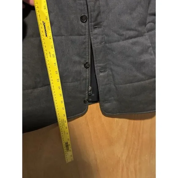 Brooks Brothers Gray Quilted Vest